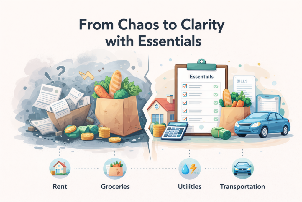 Essential Spending Framework for Better Money Organization