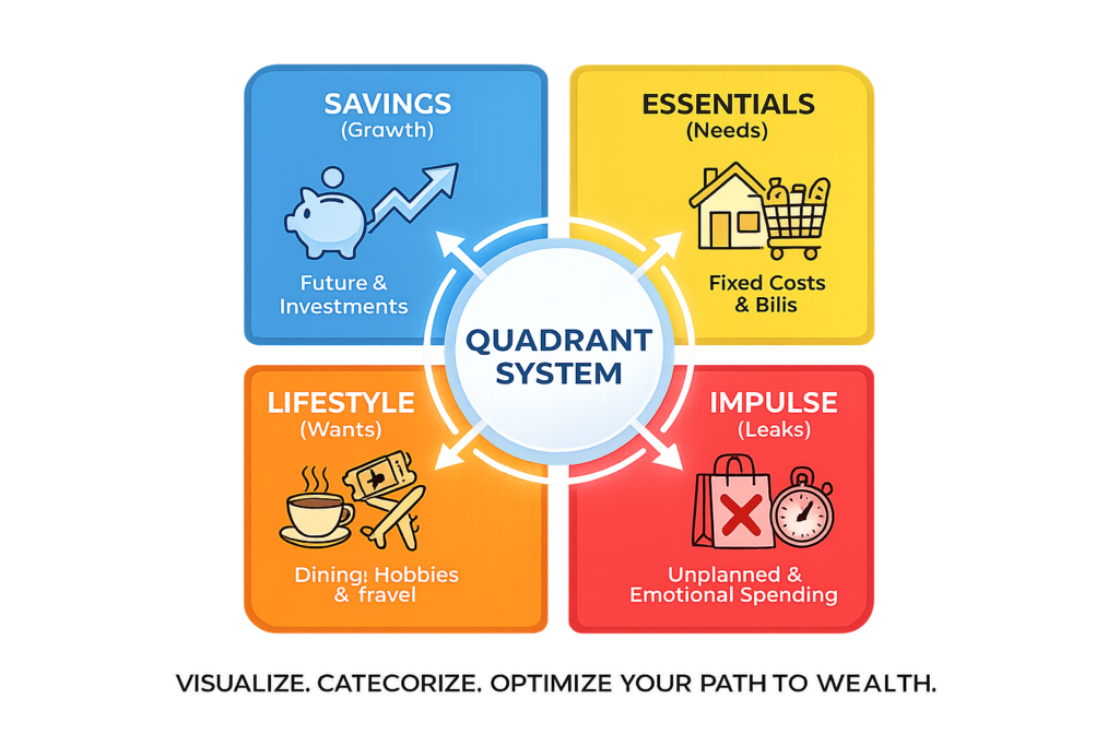 The 4-Quadrant Personal Finance System Overview for Financial Clarity